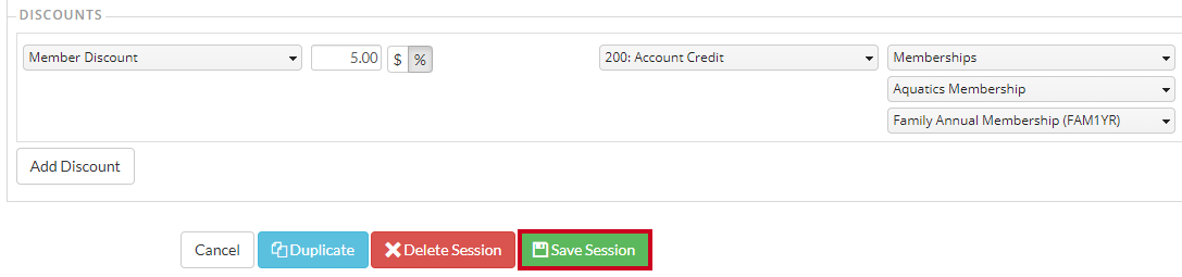 save session