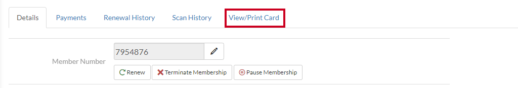 view print card