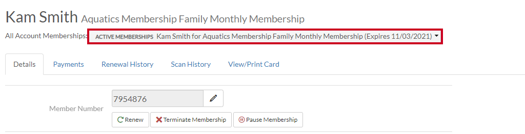 select membership