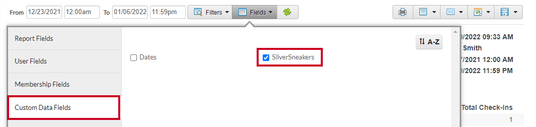 custom data field
