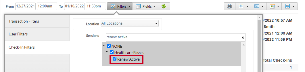 select renew active