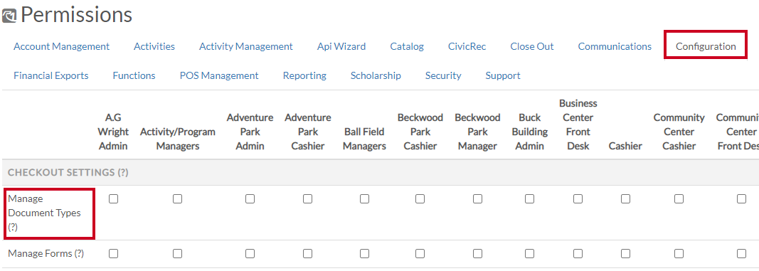 manage document types permission