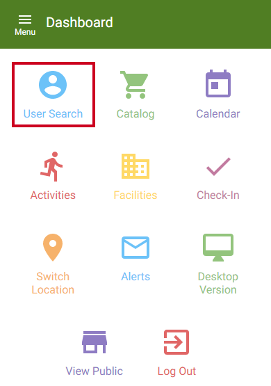user search