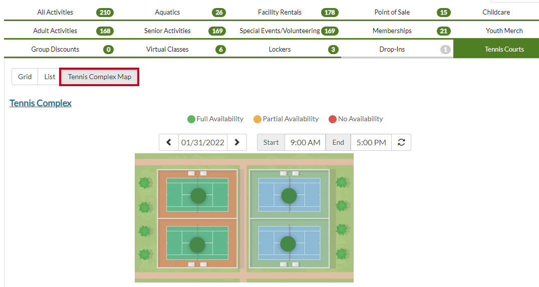facility map
