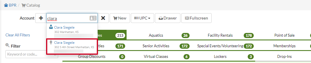 select user