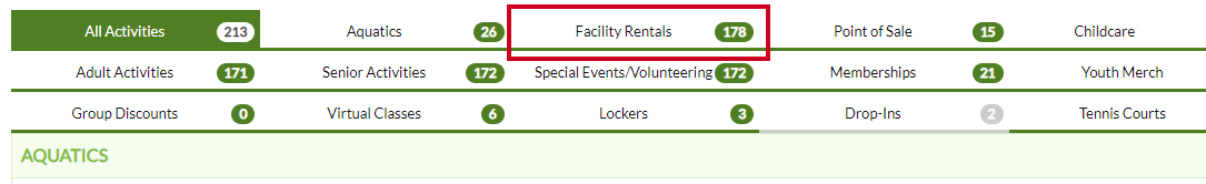 catalog tab