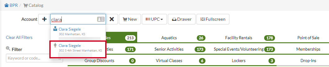 select user