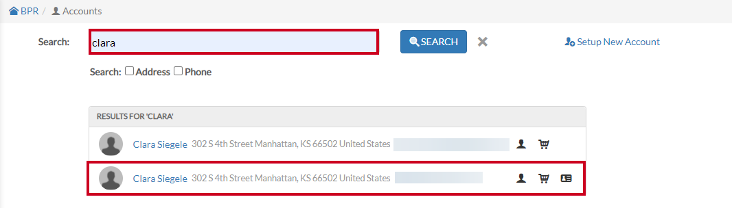 select user