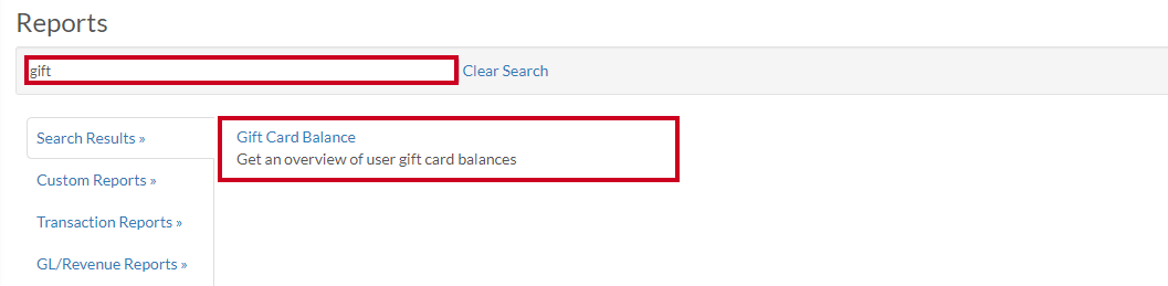 gift card balance