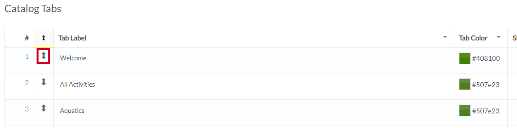 move catalog tab