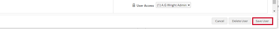 save user