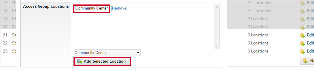add location