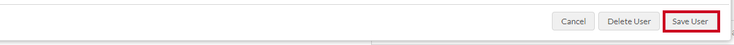 Rec Management Accounts Edit User Save User Button.