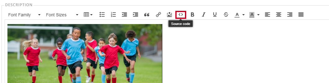 Rec Management Source Code Button.
