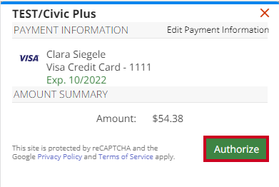 authorize