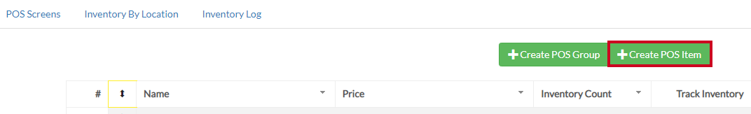 create pos item