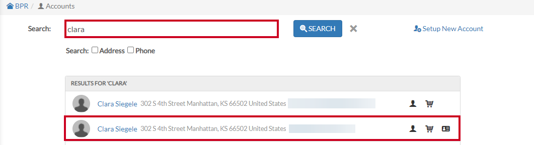 select user