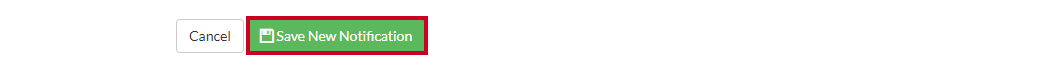 save new notification button