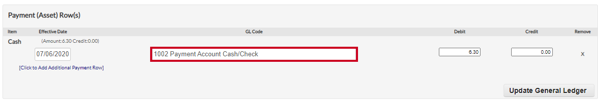 gl code
