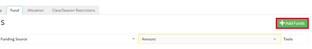 add funds