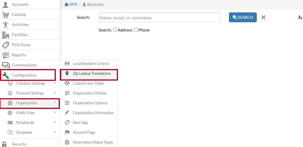 zip lookup